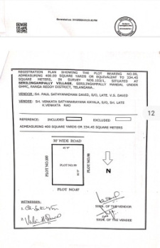 Residential Plot for Sale in Gulmohar Park Colony, Serilingampally, Hyderabad