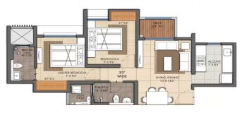 2 BHK Flat for Sale in Dombivli East, Thane