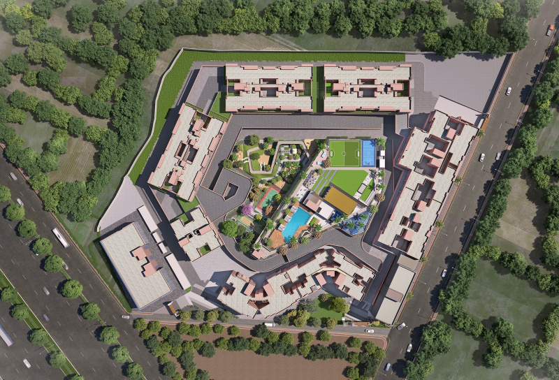 2 BHK Apartment 1089 Sq.ft. for Sale in Punawale, Pune