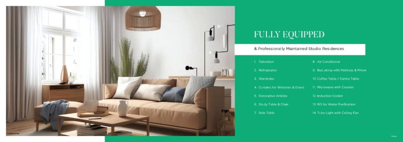  Studio Apartment 356 Sq.ft. for Sale in Wakad, Pune