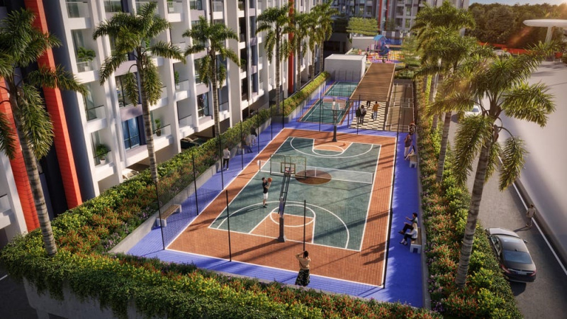 2 BHK 1000 Sq.ft. Apartment for Sale in Tathawade, Pune