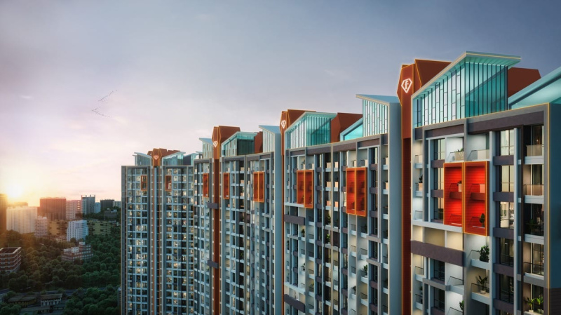 2 BHK 1000 Sq.ft. Apartment for Sale in Tathawade, Pune