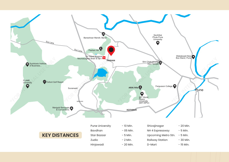 3 BHK 1800 Sq.ft. Apartment for Sale in Baner, Pune
