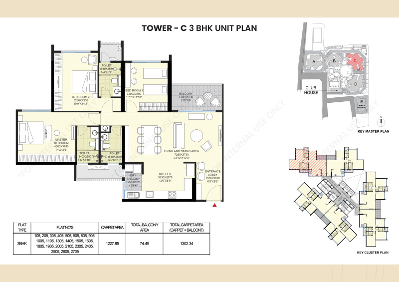 3 BHK 1800 Sq.ft. Apartment for Sale in Baner, Pune