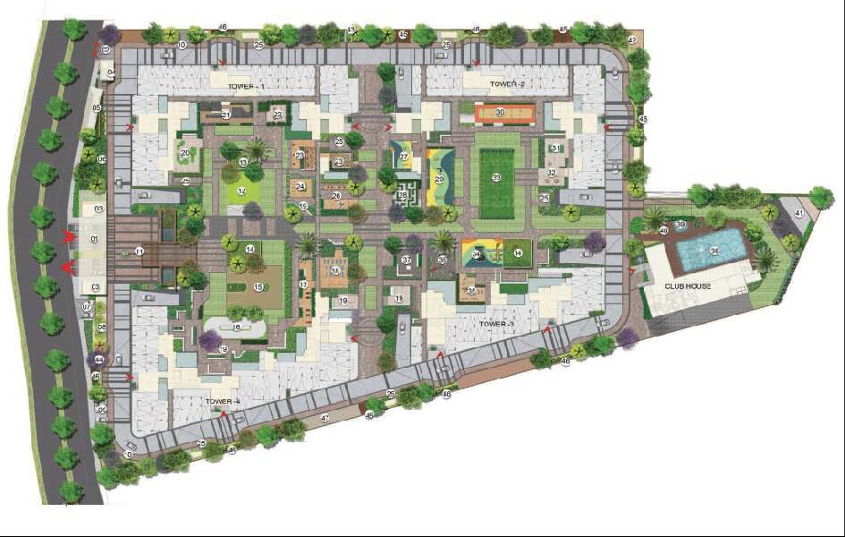 3 BHK Apartment 1195 Sq.ft. for Sale in Kokapet, Hyderabad