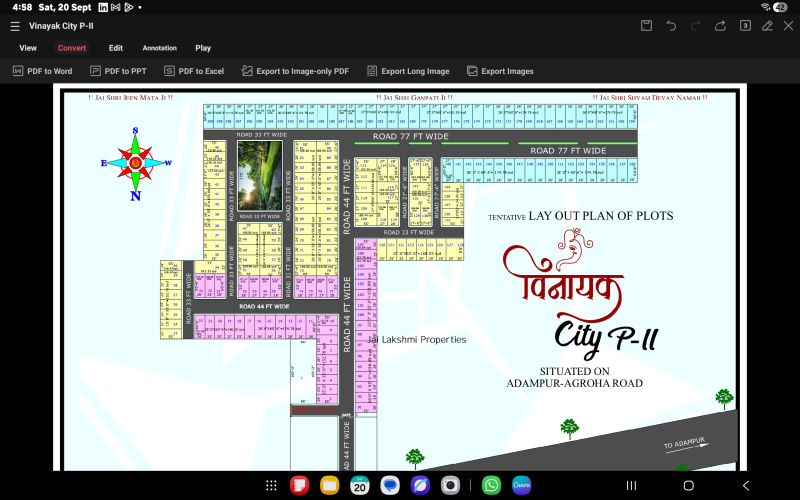 Residential Plot 175 Sq. Yards for Sale in Agroha, Hisar