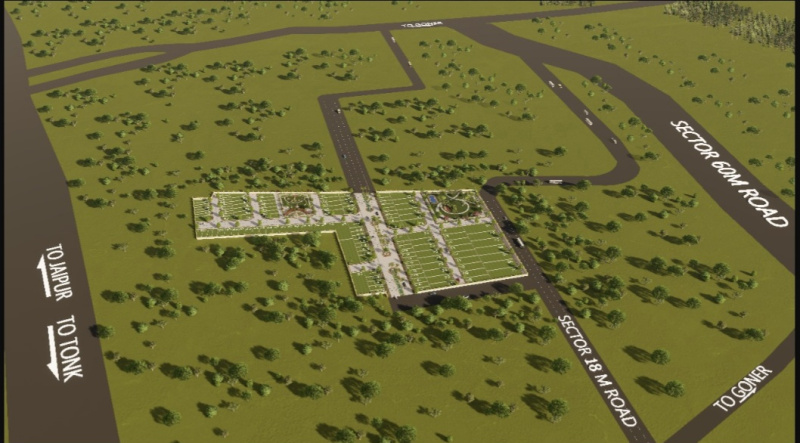  151 Sq. Yards Residential Plot for Sale in Mahal Road, Jagatpura, Jaipur