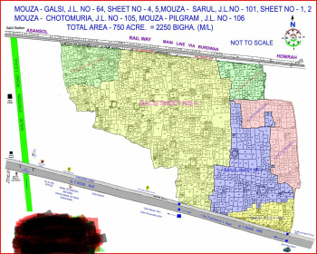 Industrial Land for Sale in Galsi, Bardhaman
