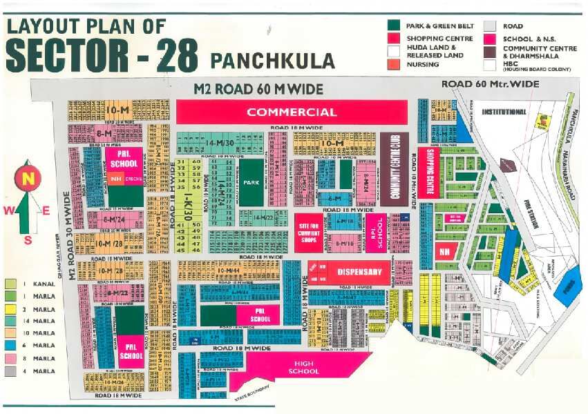  Residential Plot 535 Sq.ft. for Sale in Sector 28 Panchkula