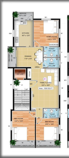 3 BHK Builder Floor 1624 Sq.ft. for Sale in Pallikaranai, Chennai