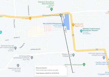  Residential Plot for Sale in Ettayapuram, Thoothukudi