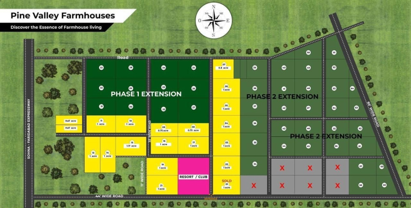  1 Acre Agricultural/Farm Land for Sale in Sohna Road, Faridabad