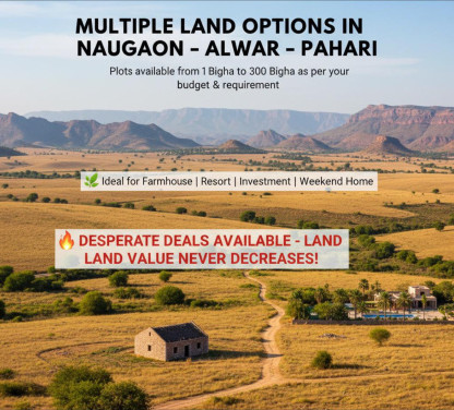 2.5 BHK 4840 Sq. Yards Farm House for Sale in Naugaon, Alwar