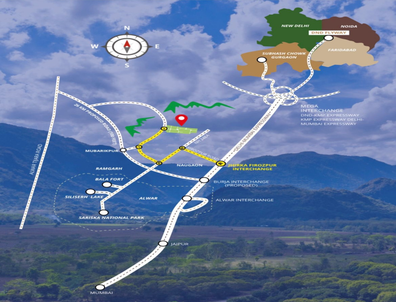  1 Acre Agricultural/Farm Land for Sale in Tauru, Nuh