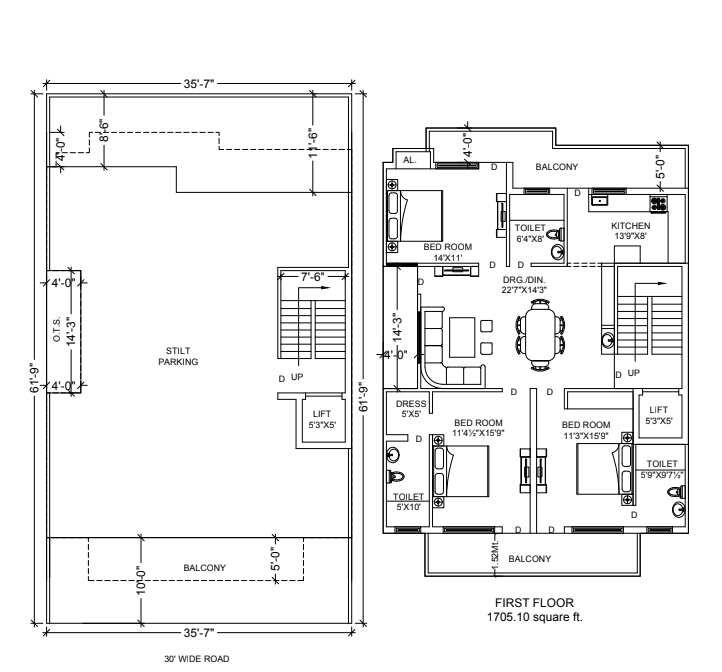 3 BHK Builder Floor 2769 Sq.ft. for Sale in Canal Road, Dehradun