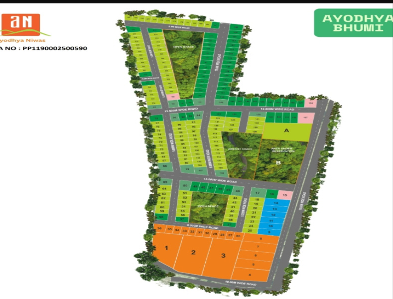  1006 Sq.ft. Residential Plot for Sale in Dighori, Nagpur