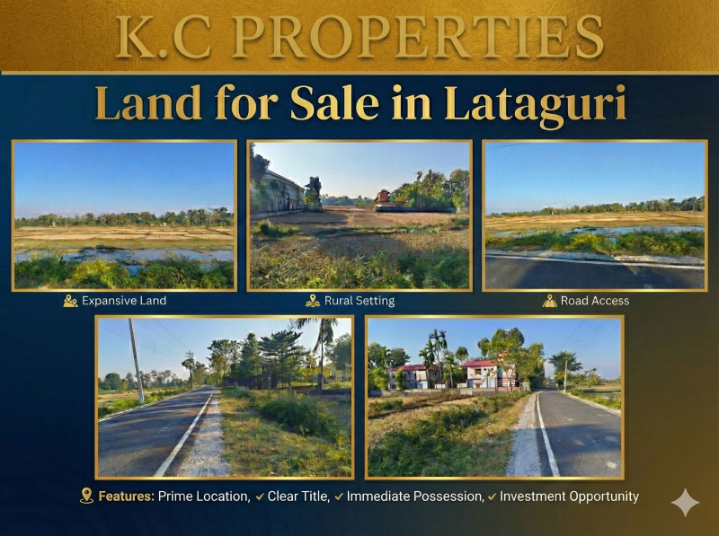  1 Bigha Agricultural/Farm Land for Sale in Lataguri, Jalpaiguri