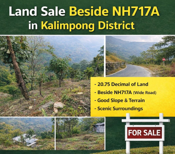  2160 Sq.ft. Commercial Land for Sale in Lava, Kalimpong