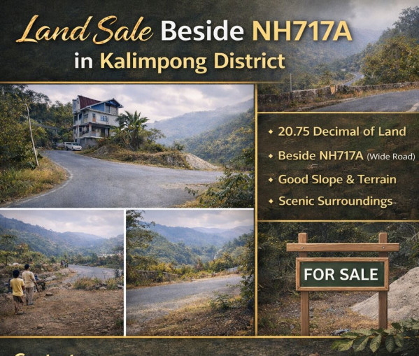  5 Katha Commercial Land for Sale in Lava, Kalimpong