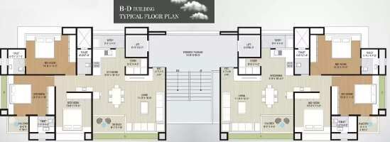 3 BHK Flat for Sale in Adajan, Surat