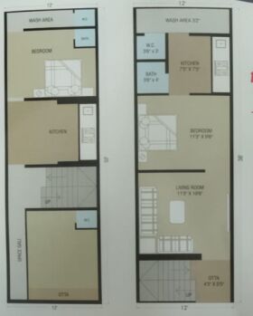 1 BHK House for Rent in Karadva Gam, Surat