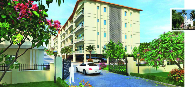 1 BHK Apartment 60 Sq. Meter for Sale in Candolim, Goa