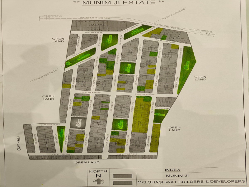 Residential Plot 800 Sq.ft. for Sale in Ujjain Road, Indore