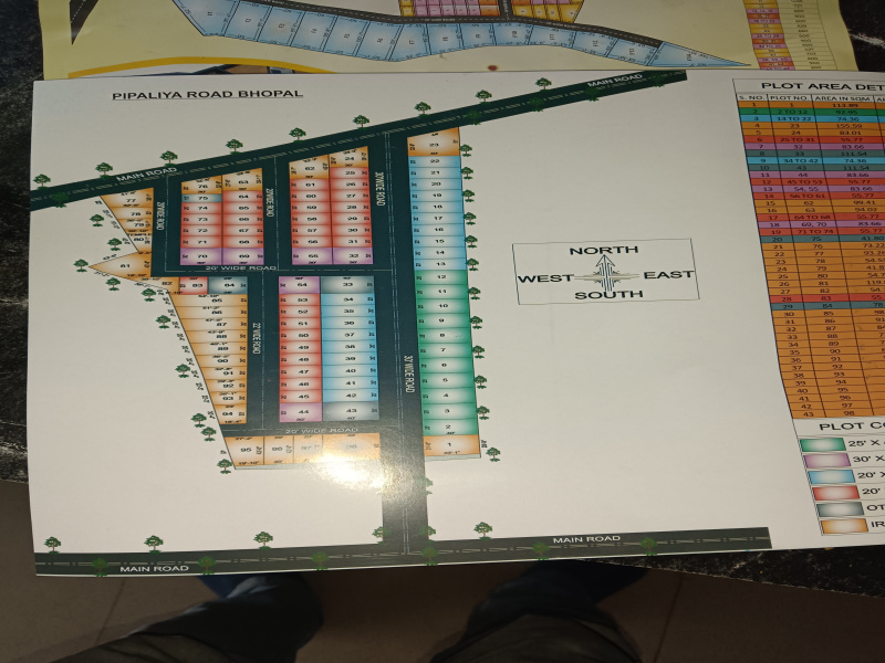  Residential Plot 1000 Sq.ft. for Sale in Bairasia Road, Bhopal