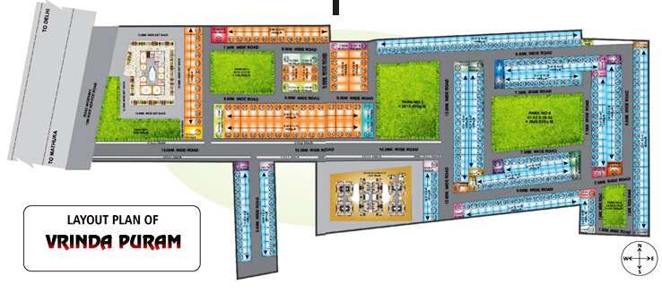 3 BHK House 1139 Sq.ft. for Sale in NH-2, Vrindavan