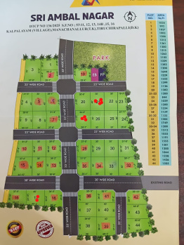 Residential Plot for Sale in Samayapuram, Tiruchirappalli