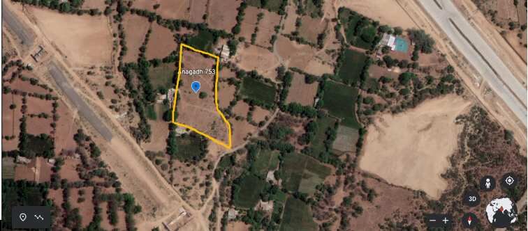  Agricultural Land 109000 Sq.ft. for Sale in Ankhol, Vadodara