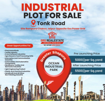  Industrial Land for Sale in Tonk Road, Jaipur