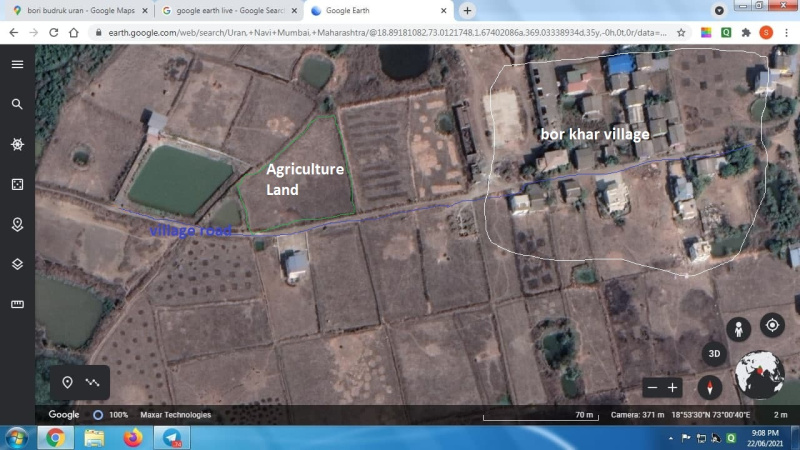 Agricultural Land 42471 Sq.ft. for Sale in Bori Aindi, Pune