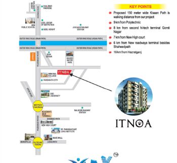 1 BHK Flat for Sale in Faizabad Road, Lucknow
