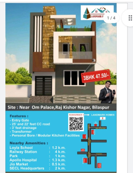  Residential Plot for Sale in Rajkishor Nagar, Bilaspur