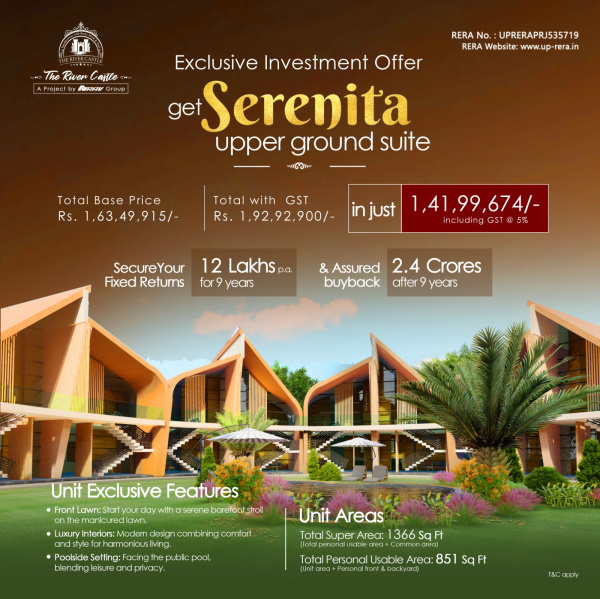  1366 Sq.ft. Business Center for Rent in Naimisharanya, Sitapur