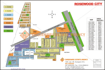  Residential Plot for Sale in Rosewood City, Gurgaon