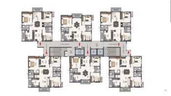 3 BHK Flat for Sale in New Colony, Miyapur, Hyderabad