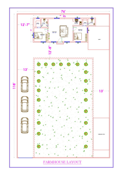 2 BHK 950 Sq.ft. Farm House for Sale in Jait, Vrindavan