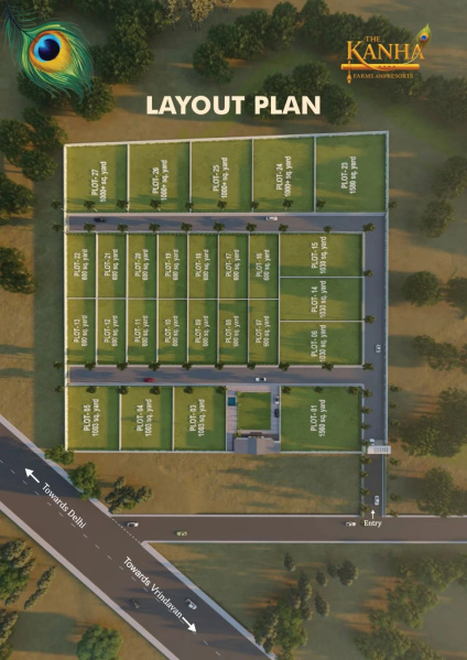  600 Sq. Yards Residential Plot for Sale in Yamuna Expressway, Mathura