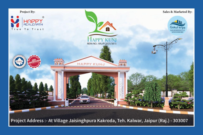  111 Sq. Yards Residential Plot for Sale in Jaisinghpura, Jaipur