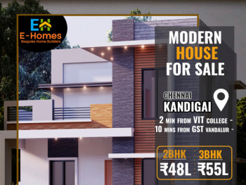 2 BHK House for Sale in Vandalur, Chennai