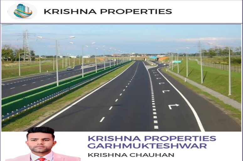  Commercial Land 100 Sq. Meter for Sale in Garhmukteshwar, Hapur