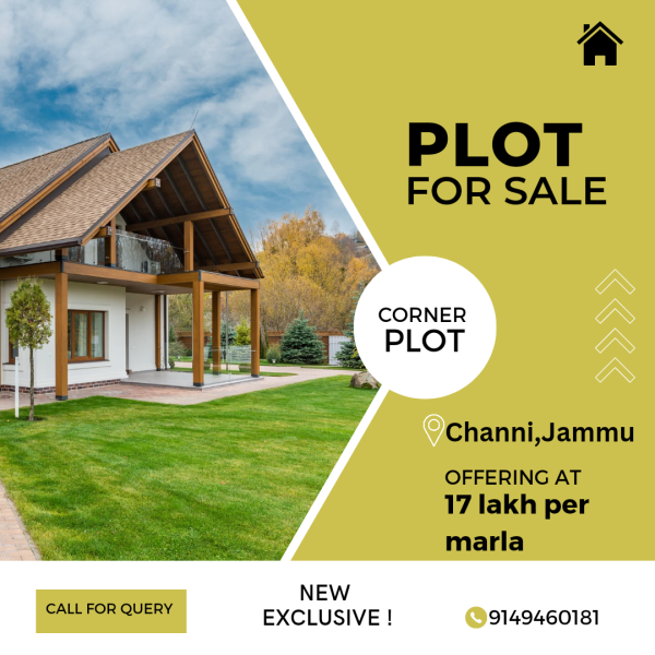 Residential Plot 5 Marla for Sale in Channi Himmat, Jammu