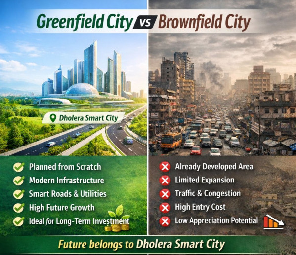  2693 Sq. Yards Residential Plot for Sale in Dholera, Ahmedabad