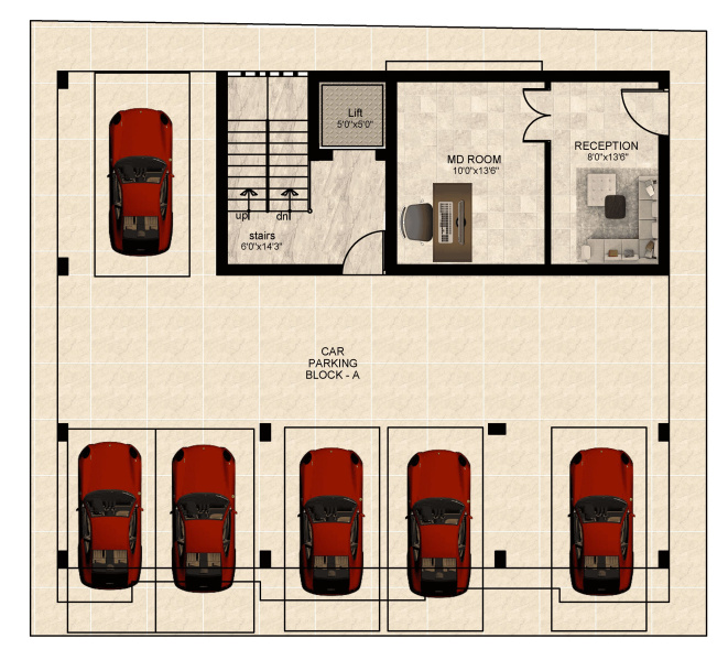 3 BHK Apartment 1144 Sq.ft. for Sale in Nesapakkam, Chennai