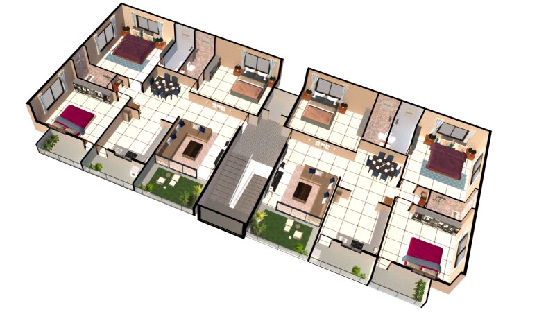 3 BHK Apartment 1140 Sq.ft. for Sale in Wardha Road, Wardha Road, Nagpur