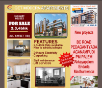 2 BHK Flat for Sale in Yendada, Visakhapatnam