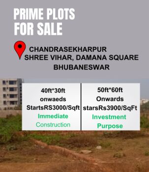  Residential Plot for Sale in Chandrasekharpur, Bhubaneswar
