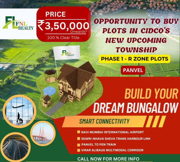  Agricultural Land 1000 Acre for Sale in Panvel, Raigad